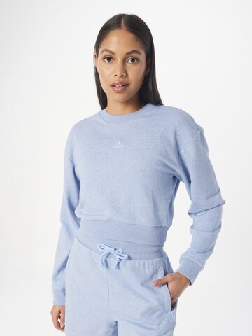 ADIDAS SPORTSWEAR Sportief sweatshirt 'All Szn French Terry' in Blauw: voorkant