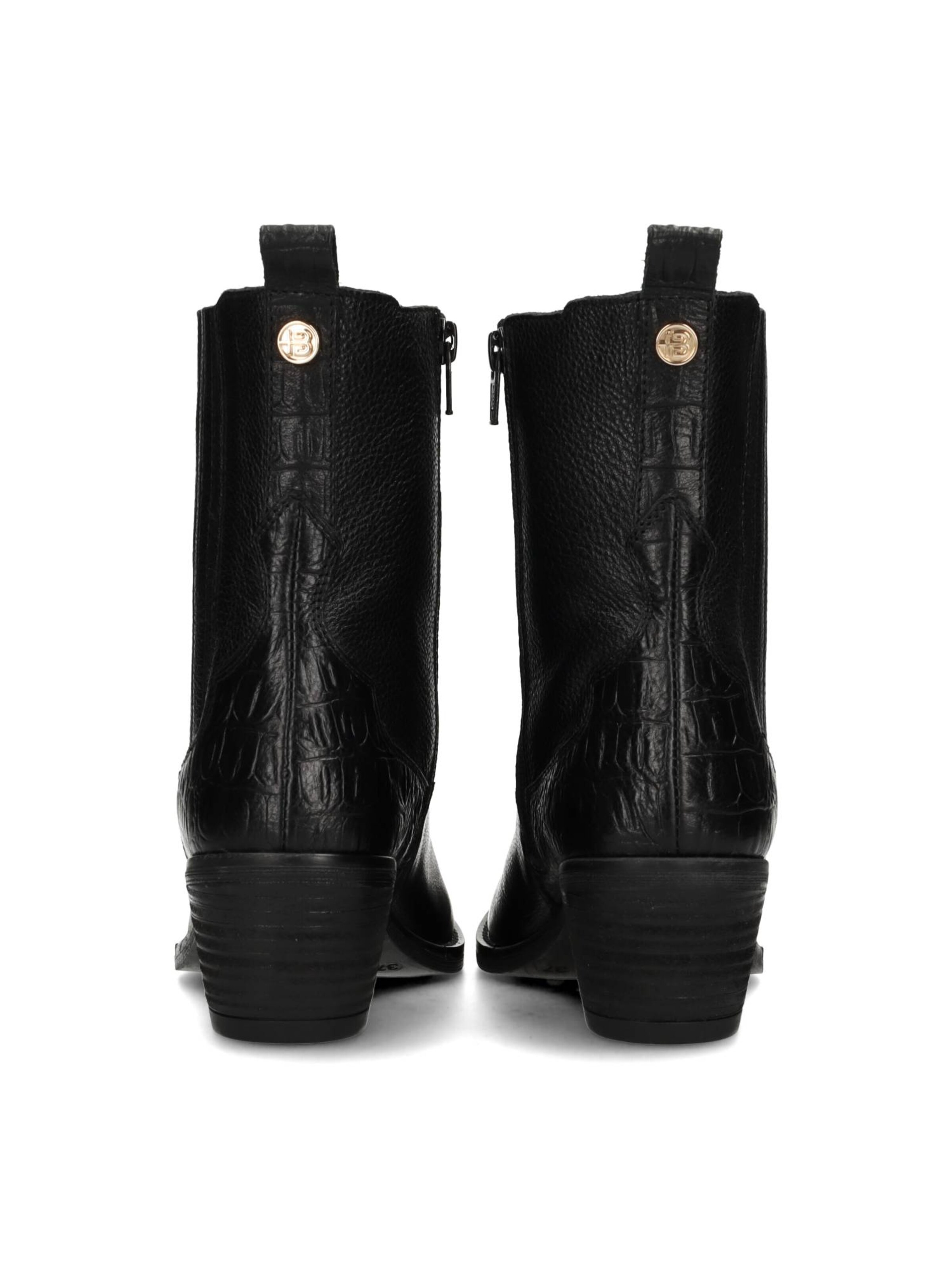 Haboob Enkellaarsjes 'LEXXHM' in Zwart