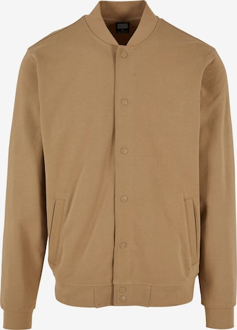 Urban Classics Between-Season Jacket in Beige: front