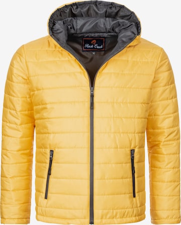 Rock Creek Winter Jacket in Yellow: front