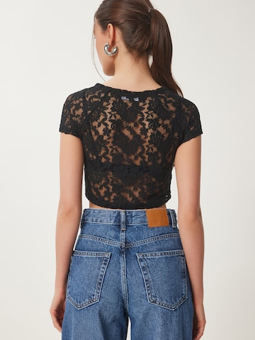 Camicia da donna di Happiness İstanbul in nero