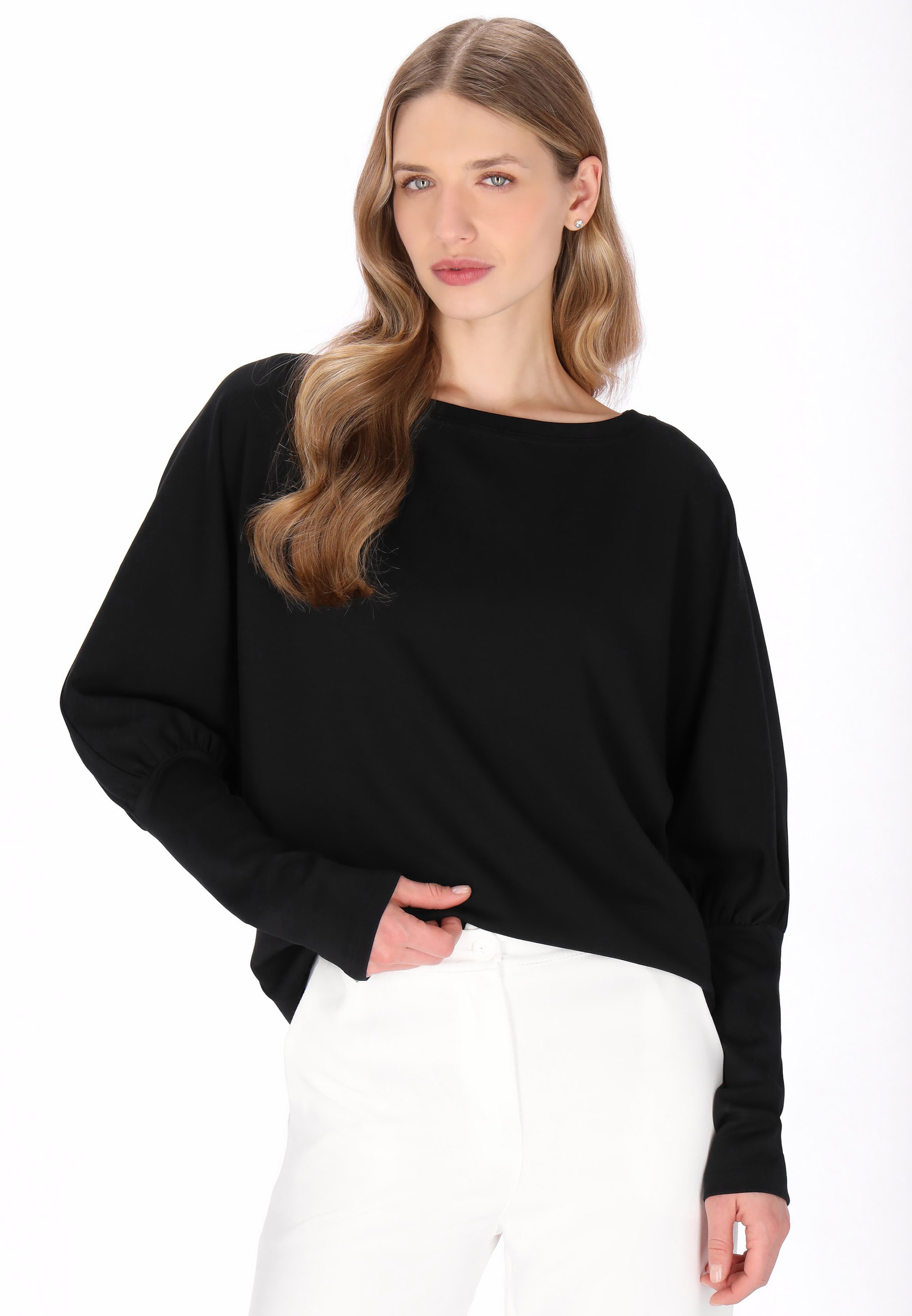 Sweat-shirt 'Classic' DreiMaster Klassik en noir : devant