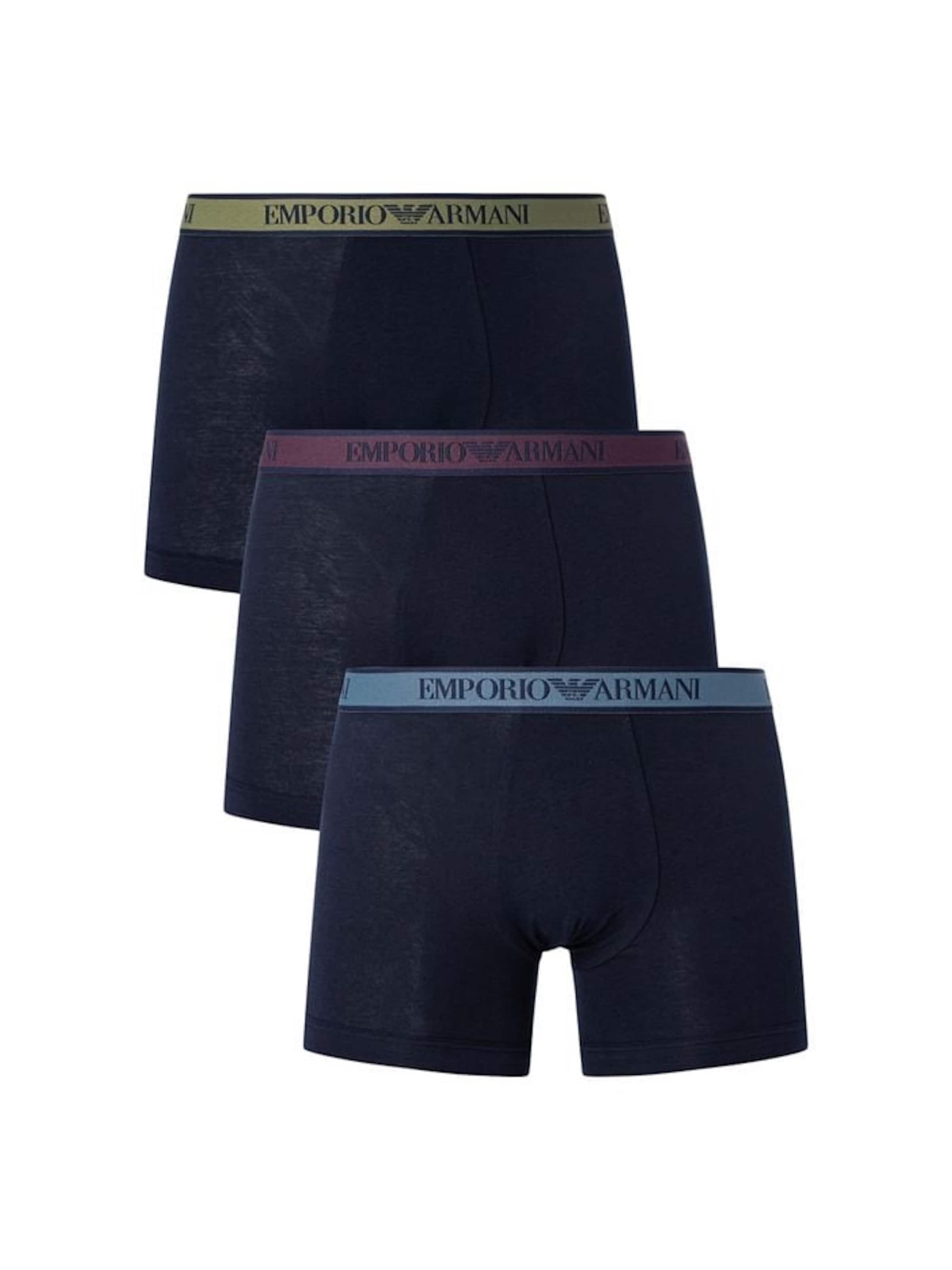 Emporio Armani Boxer shorts in Blue: front