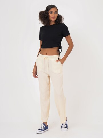 FRESHLIONS Loose fit Pants 'Mila' in Beige