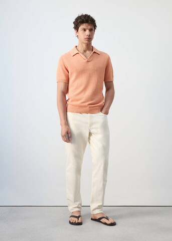 MANGO MAN Sweater 'Tamariua' in Orange