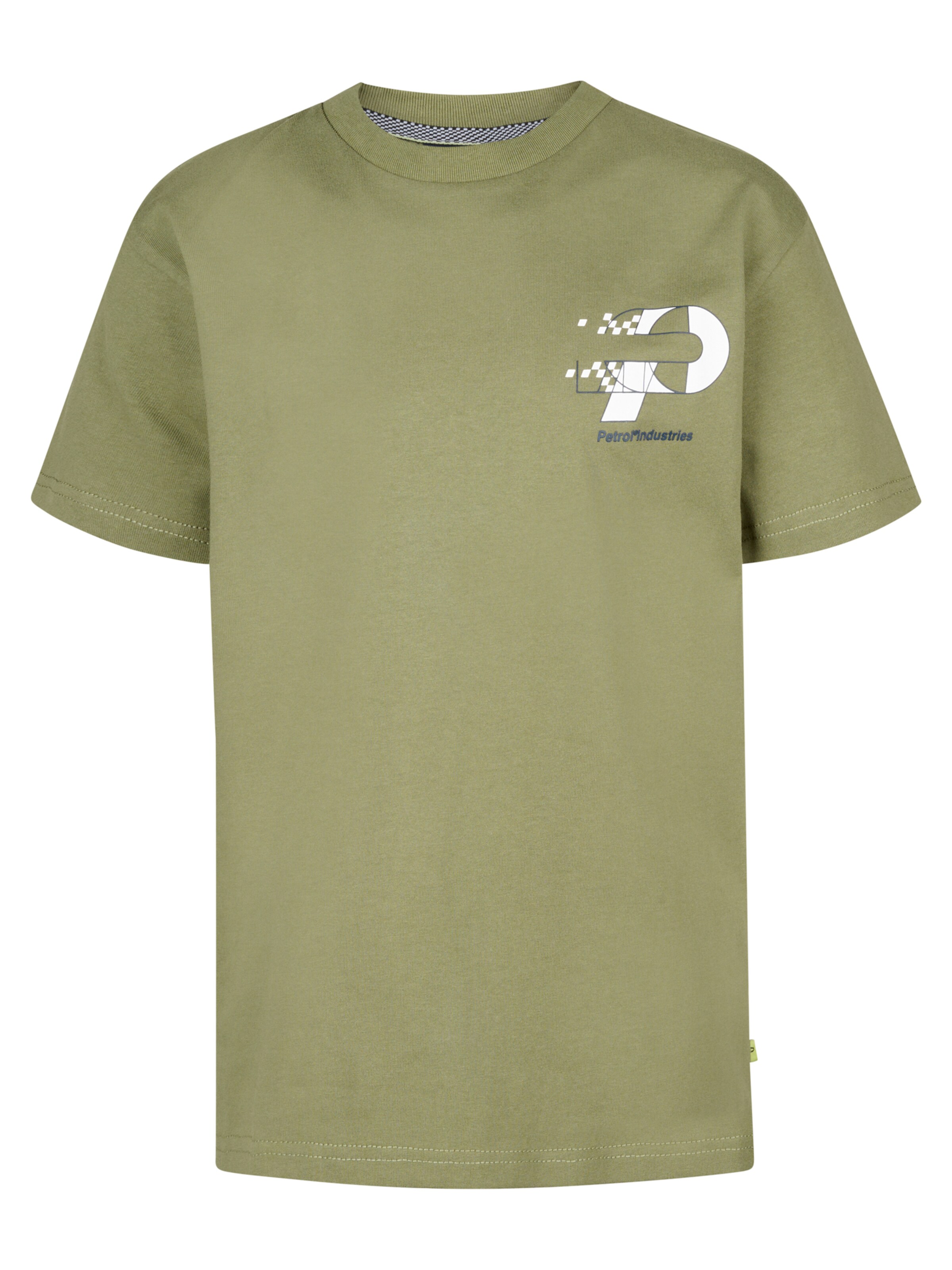 Petrol Industries Μπλουζάκι σε πράσινο: μπροστά