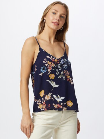 ABOUT YOU Top 'Cassia' in Blauw: voorkant
