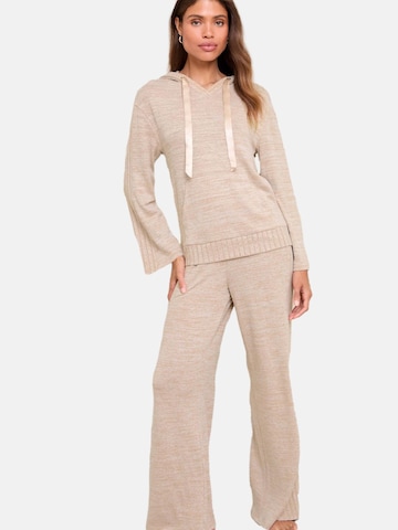 Lipsy Hausanzug in Beige: Vorderseite