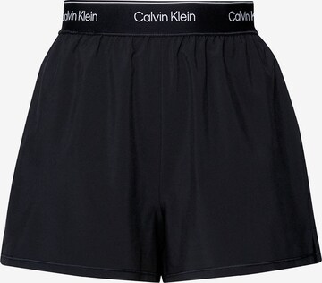 Calvin Klein Sport Regular Gym Shorts ' ' in Schwarz: predná strana