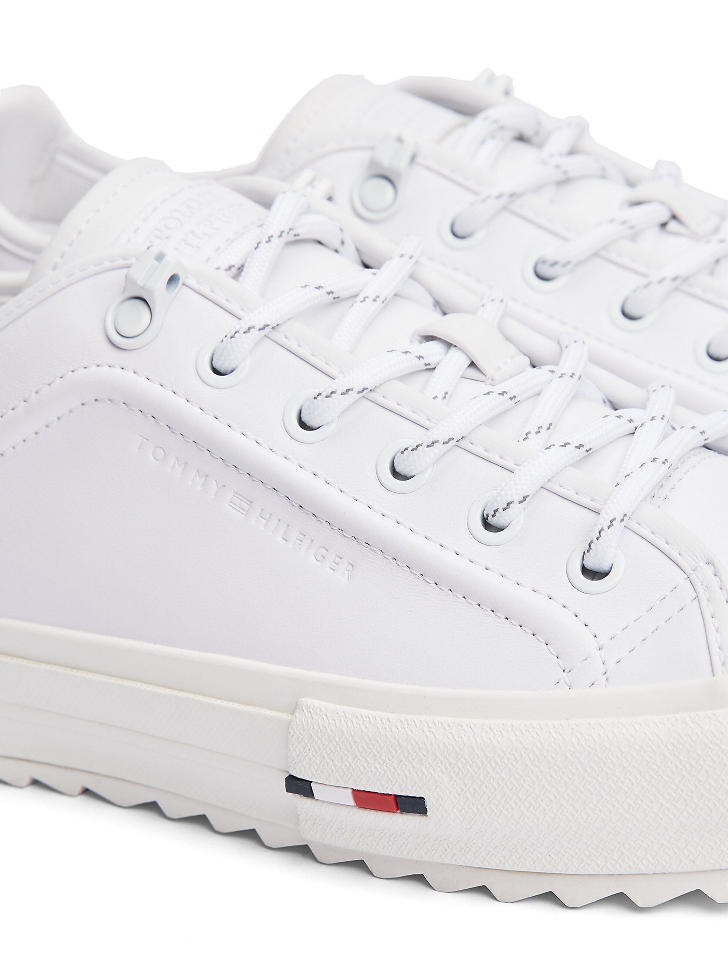 TOMMY HILFIGER Sneaker low in Weiß