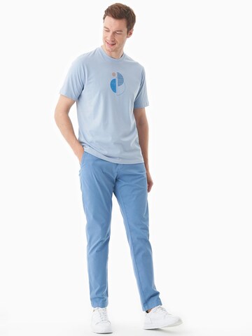 Organication Slimfit Hose in Blau