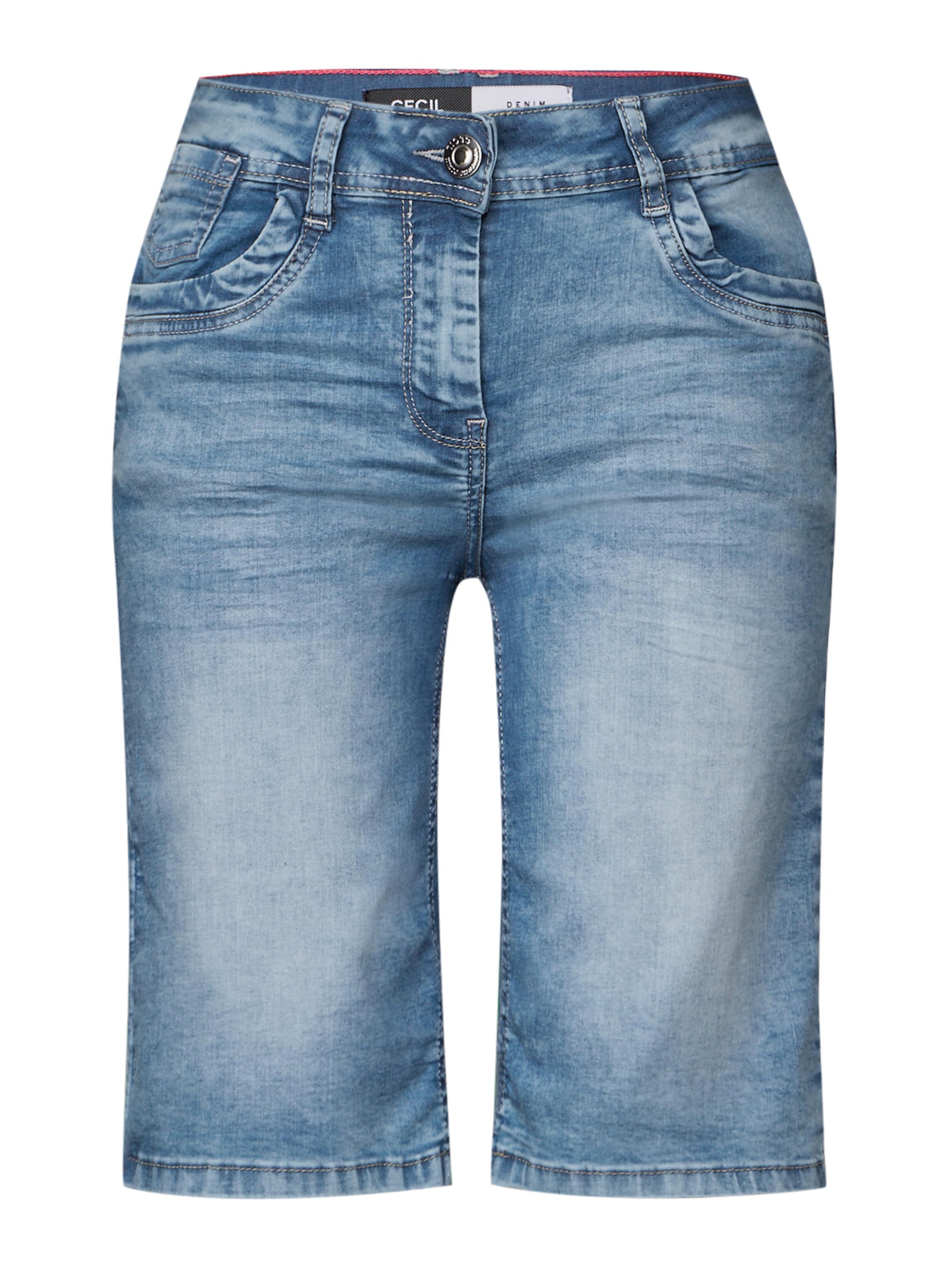 CECIL Slim fit Jeans 'Scarlett' in Blue: front