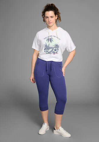 KangaROOS Tapered Sporthose in Blau