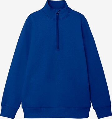 NAME IT - Sweatshirt 'VENRIK' em azul: frente