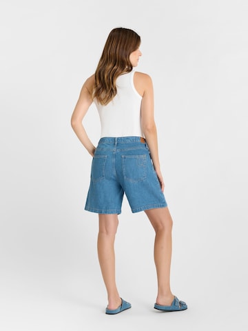 Le Temps Des Cerises Regular Jeans in Blauw