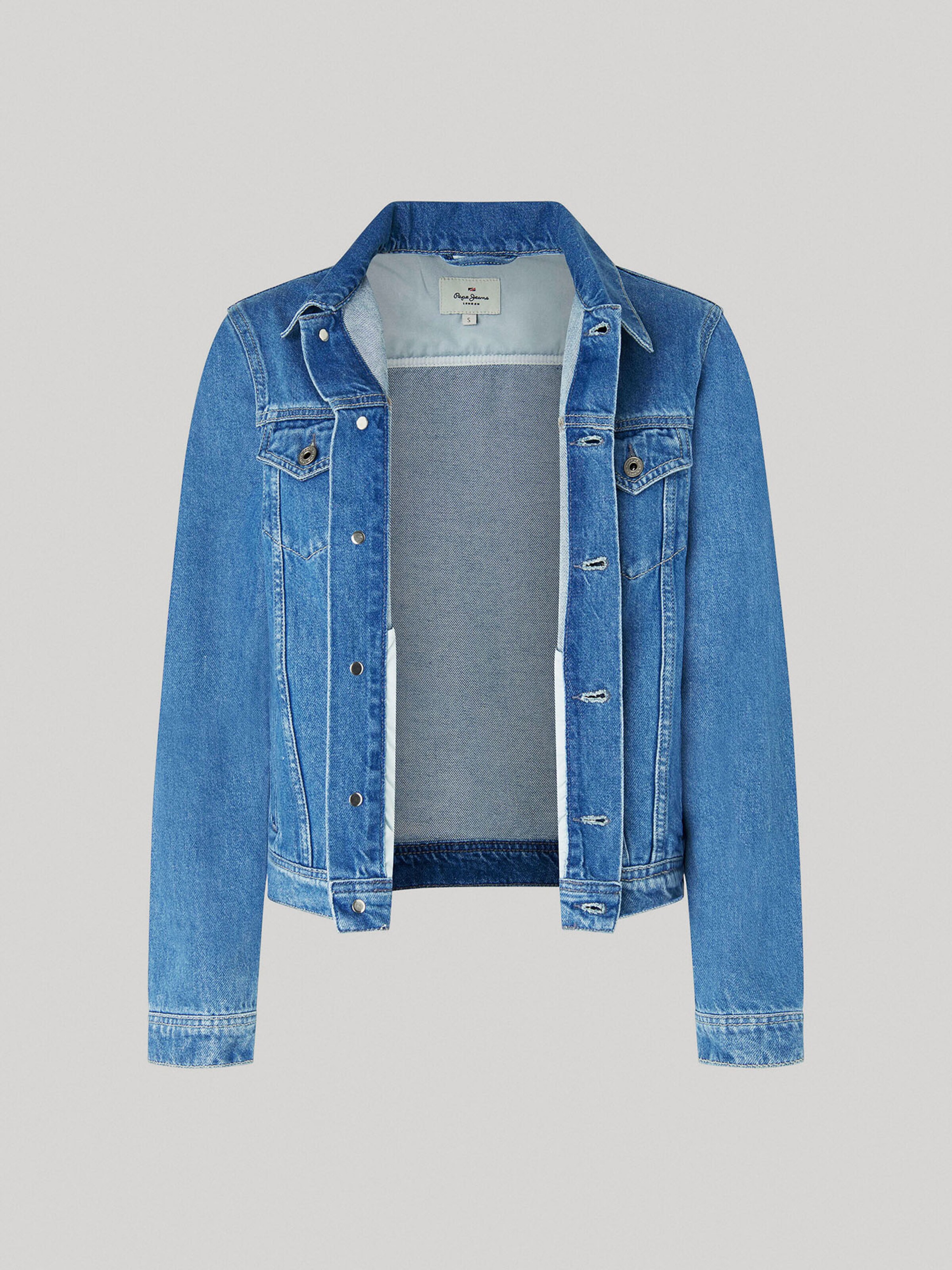 Casaco de ganga Pepe Jeans London Rose PL402244HI7 Azul - 300