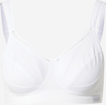 Bustier Soutien-gorge de sport 'Active Classic' SHOCK ABSORBER en blanc : devant