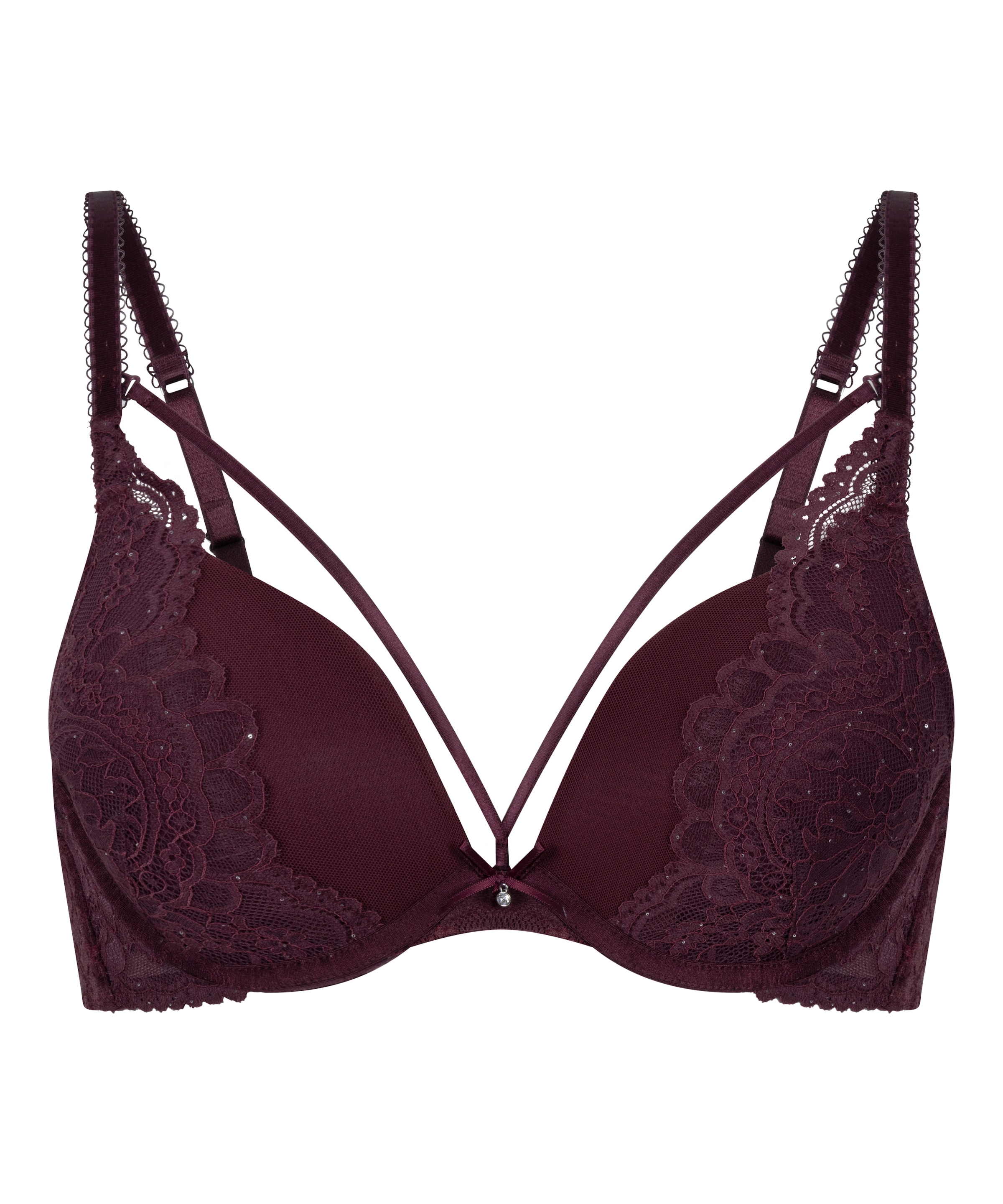 Hunkemöller Push-up BH 'Isadora' i rød: forside