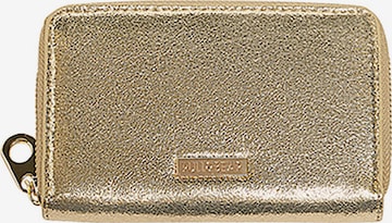 Pull&Bear Wallet in Gold: front