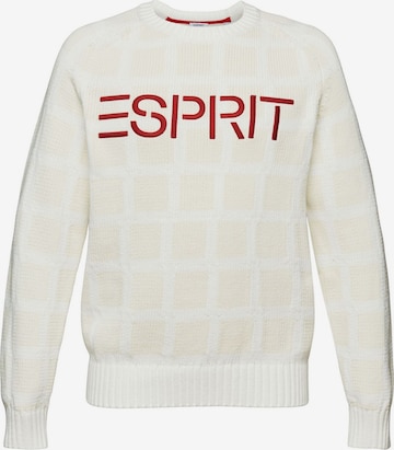 ESPRIT Trui in Wit: voorkant