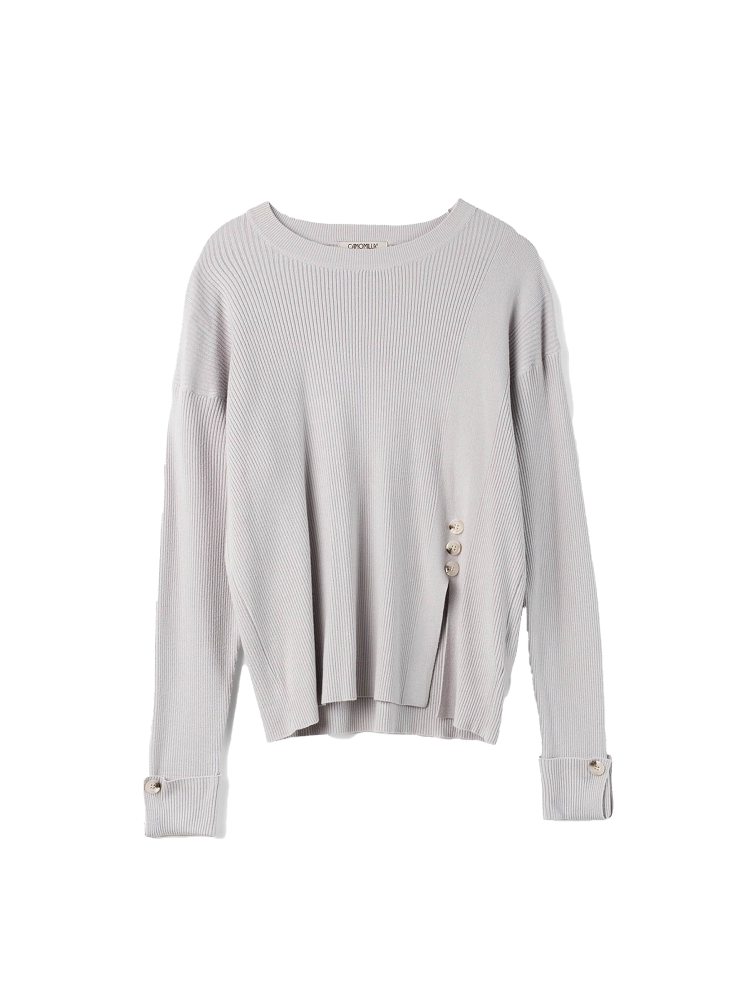 Camomilla Italia Pullover 'MARA' in Grau: Vorderseite