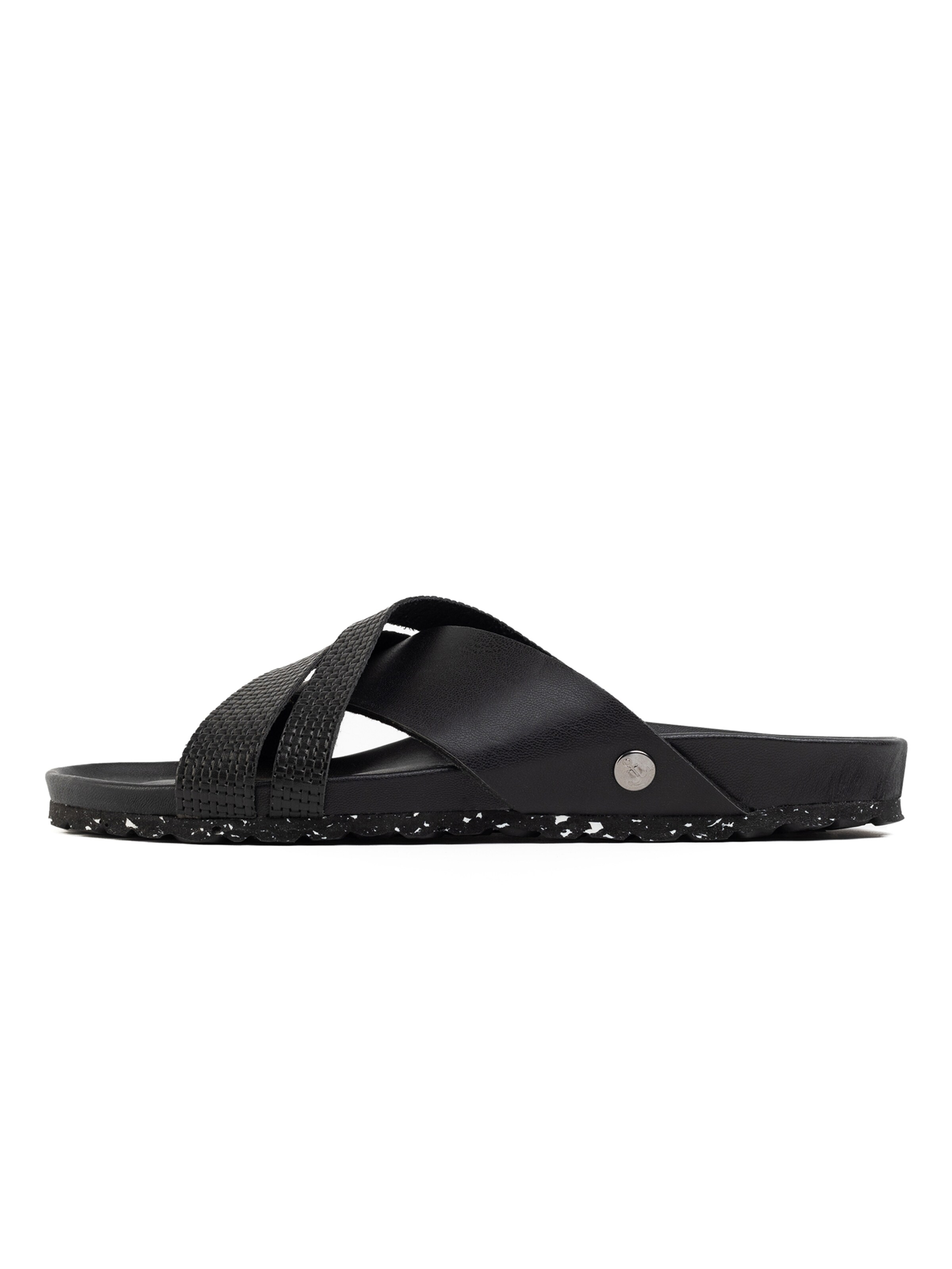 Bayton Mules 'Conrad' in Schwarz: Vorderseite