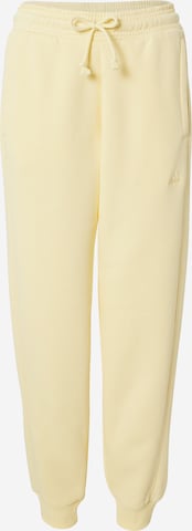 ADIDAS SPORTSWEAR Sportovní kalhoty 'All Szn Fleece' – žlutá: přední strana