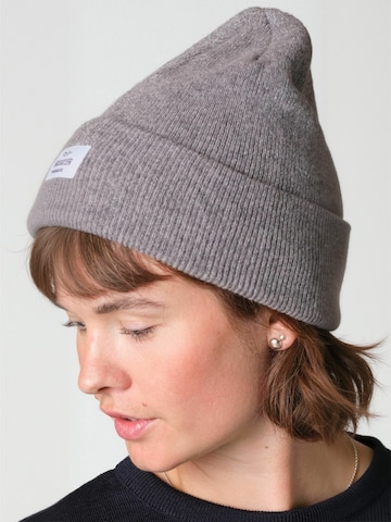 Klitmøller Collective Hat ' Rib ' in Grey: side