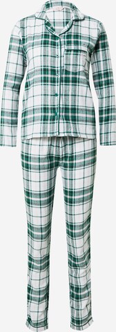 Boux Avenue Pižama | zelena barva: sprednja stran
