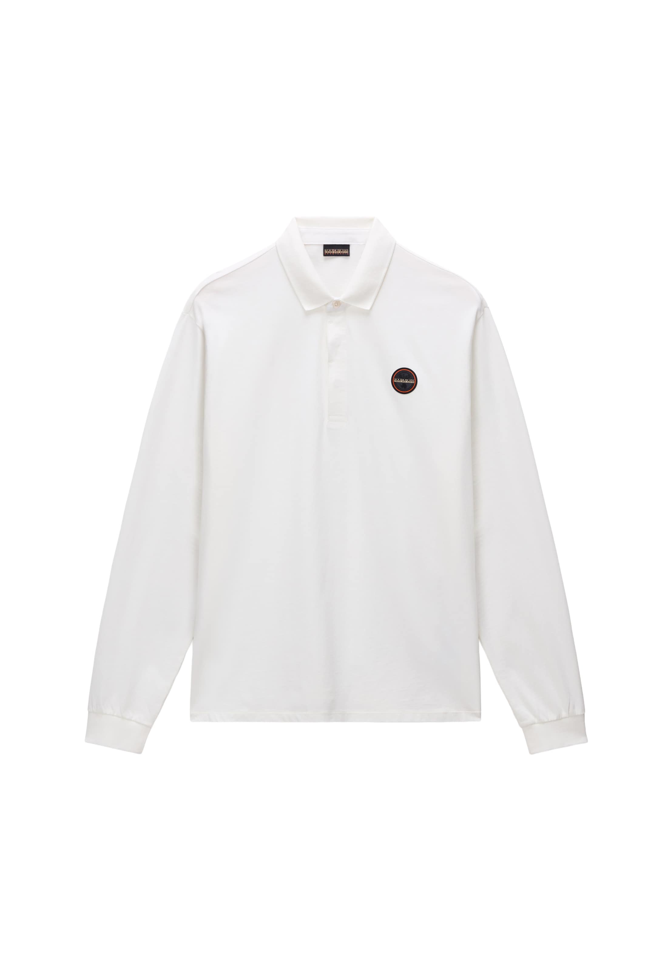 NAPAPIJRI Shirt 'E-BADGE' in S in White, Item view