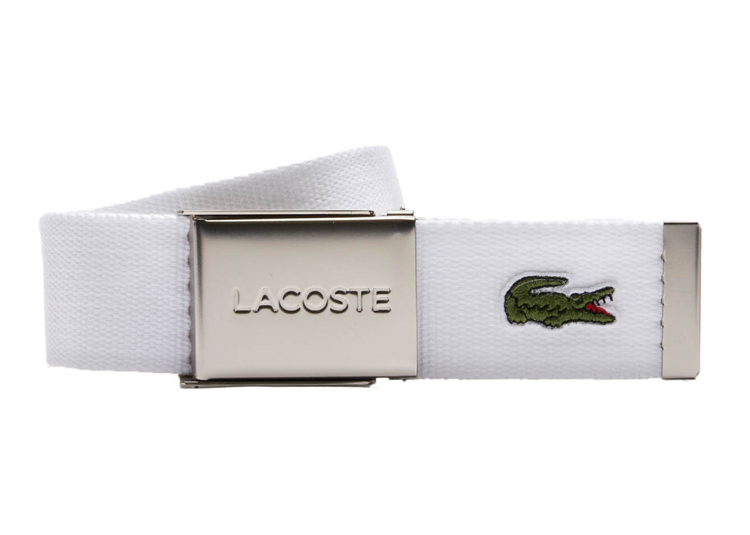 Ceinture LACOSTE en blanc