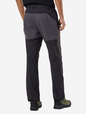 Regular Pantalon outdoor 'Lofoten' SWEDEMOUNT en gris