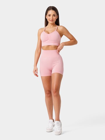 Carpatree Skinny Sportsbukser 'Allure Seamless' i pink