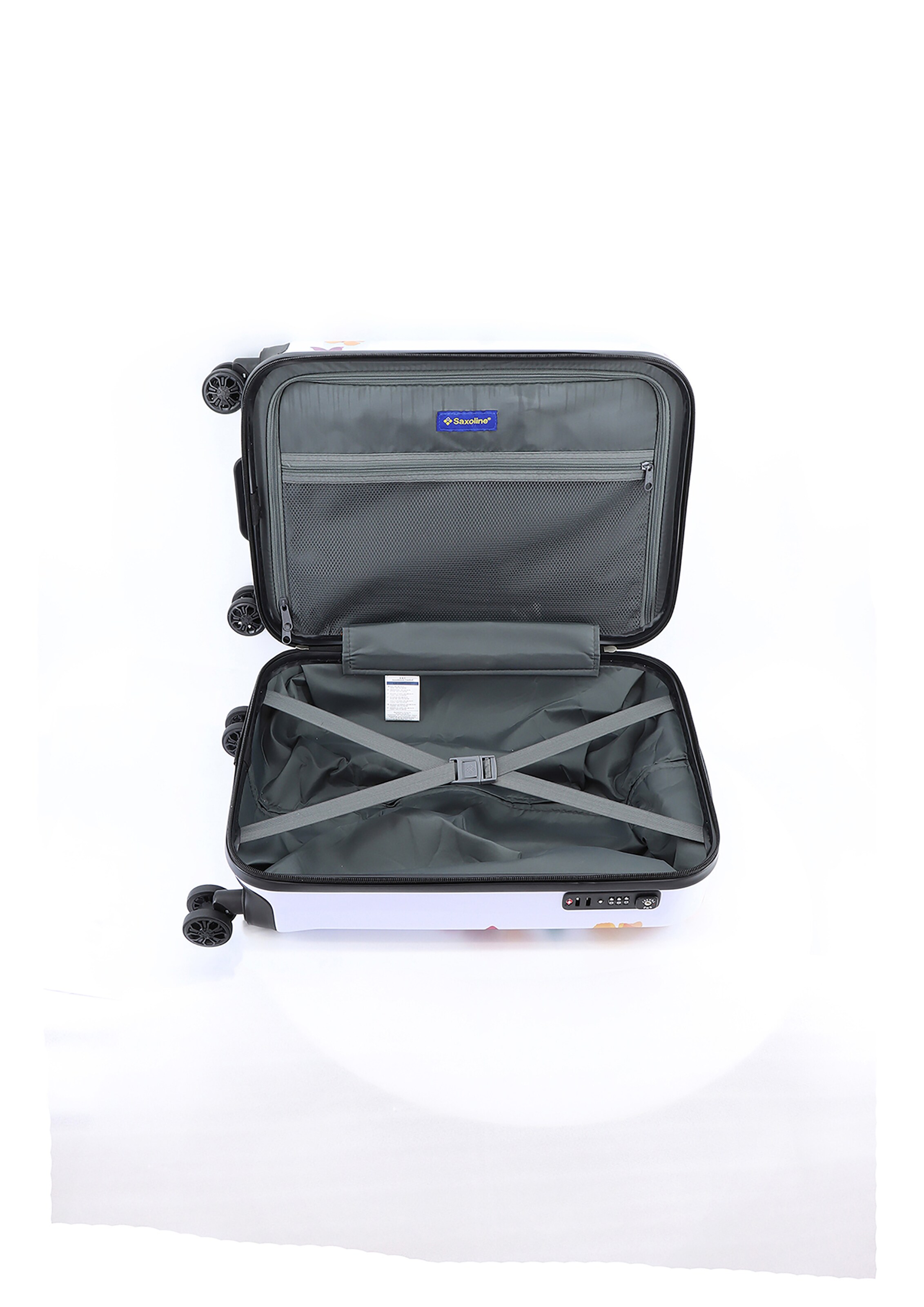 Saxoline Suitcase 'Schmetterling' in White