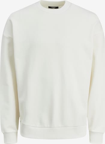 JACK & JONES Sweatshirt 'Kam' in White: front