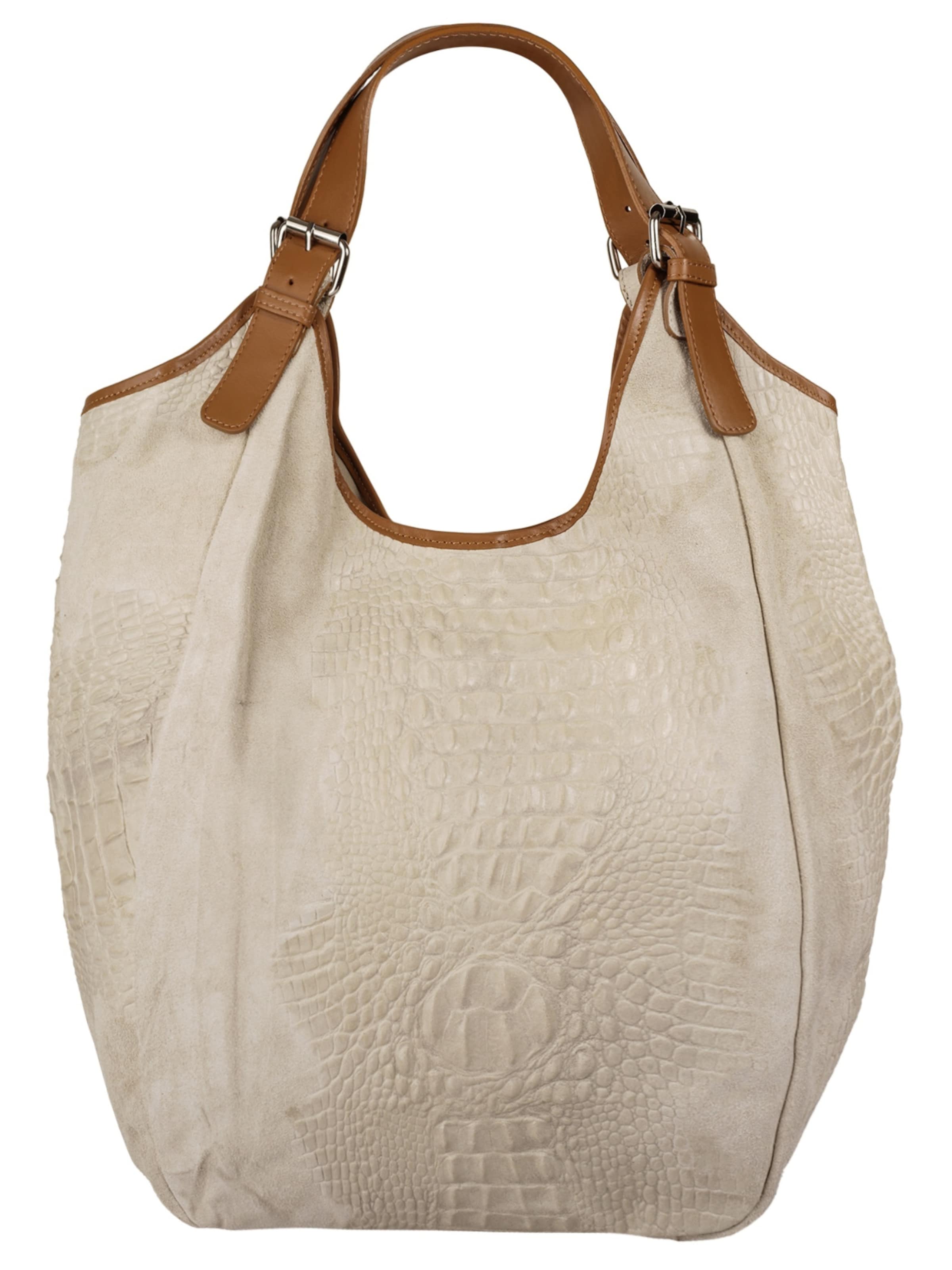 Cabas Samantha Look en beige : devant