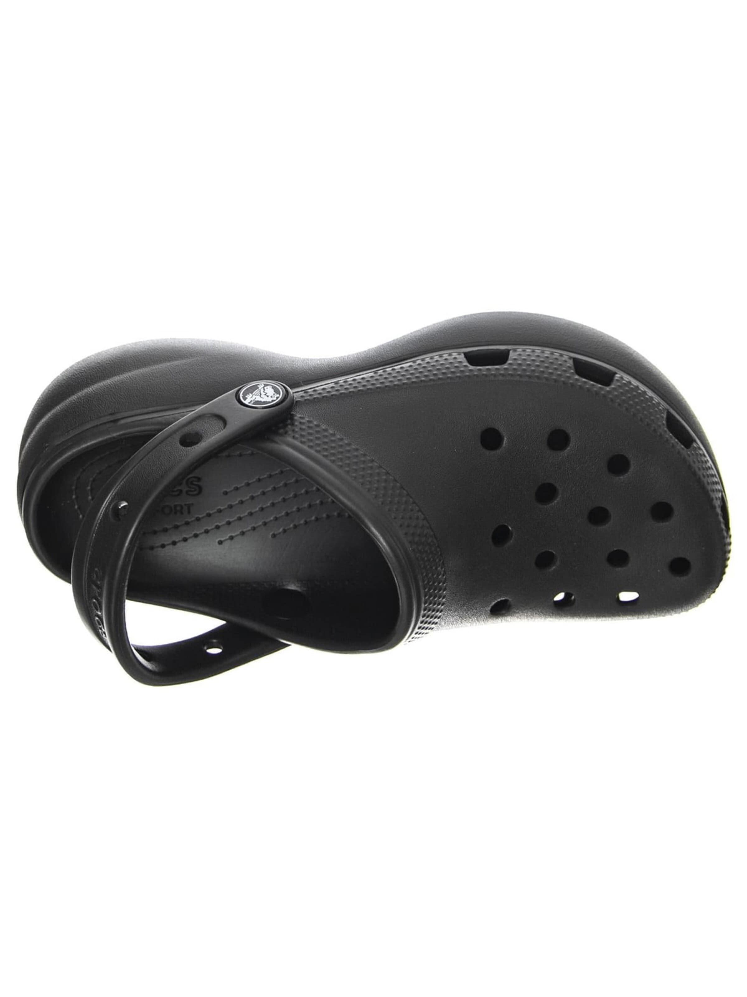 Clogs 'Classic Platform Clog Black' di Crocs in nero