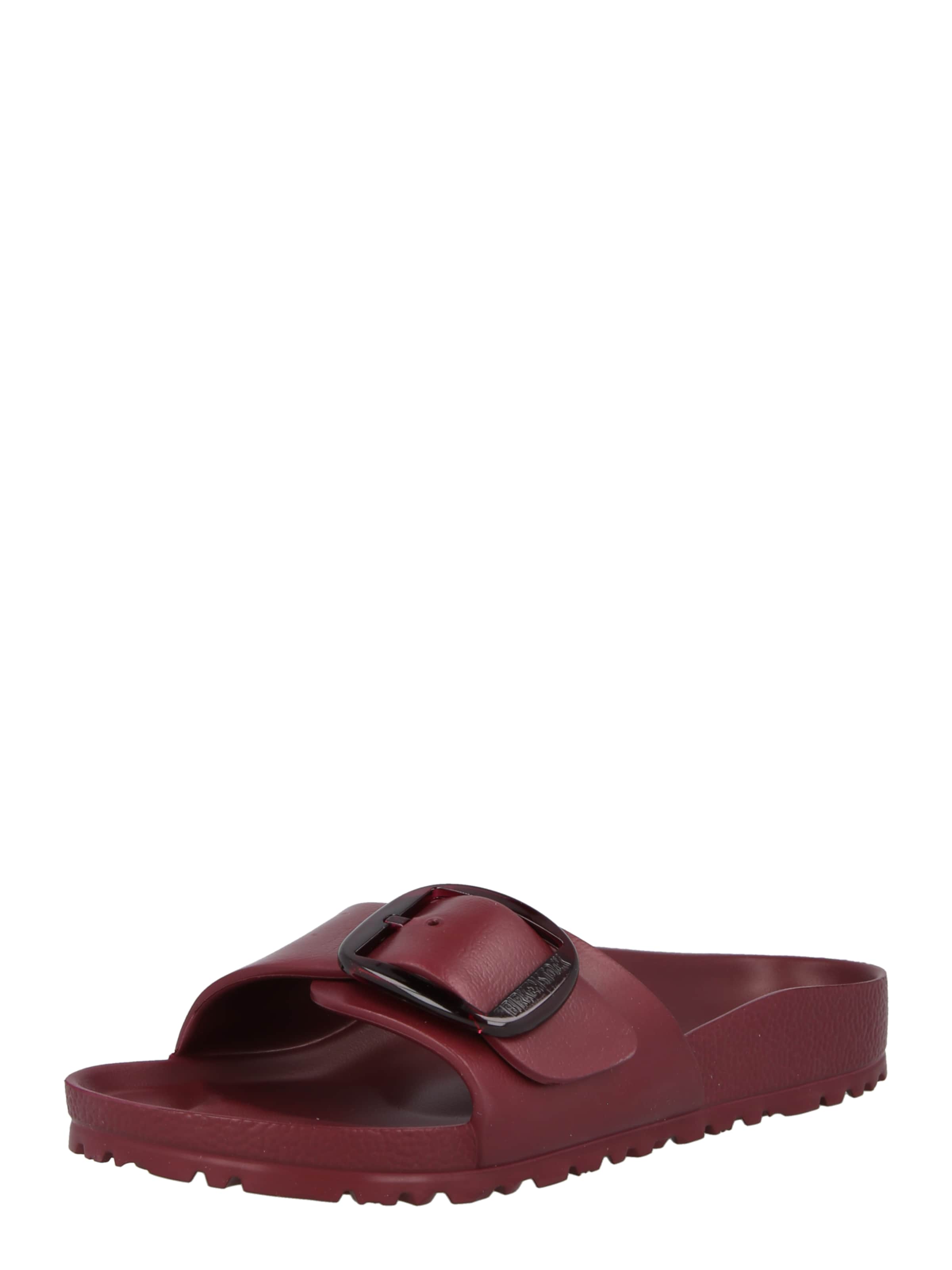 BIRKENSTOCK Pantolette 'Madrid' in Rot: Vorderseite