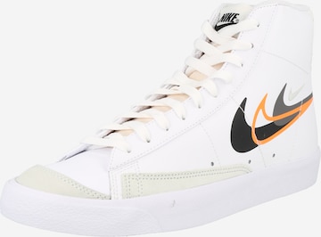 Nike Sportswear Magas szárú sportcipők 'BLAZER MID 77' - fehér: elől