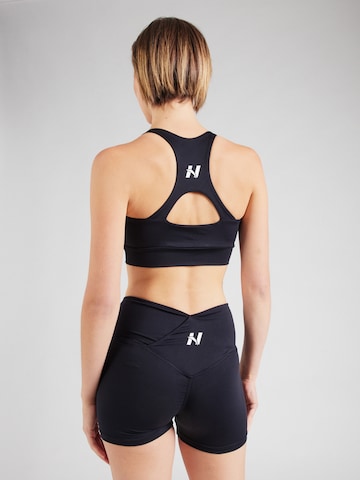 NEBBIA Bustier Športni nederček 'AGILE 471' | črna barva