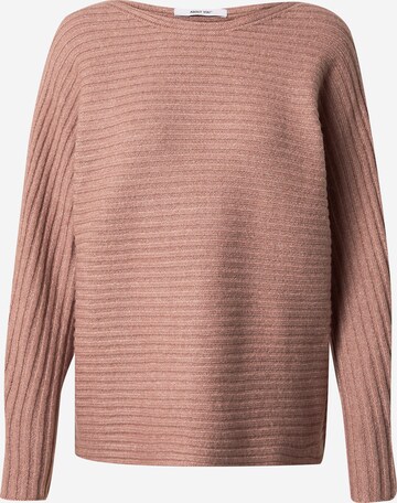 ABOUT YOU Sweater 'Vanessa' in Beige: front