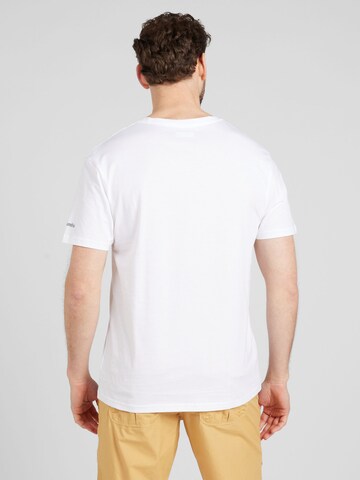 T-Shirt fonctionnel 'Rapid Ridge' COLUMBIA en blanc