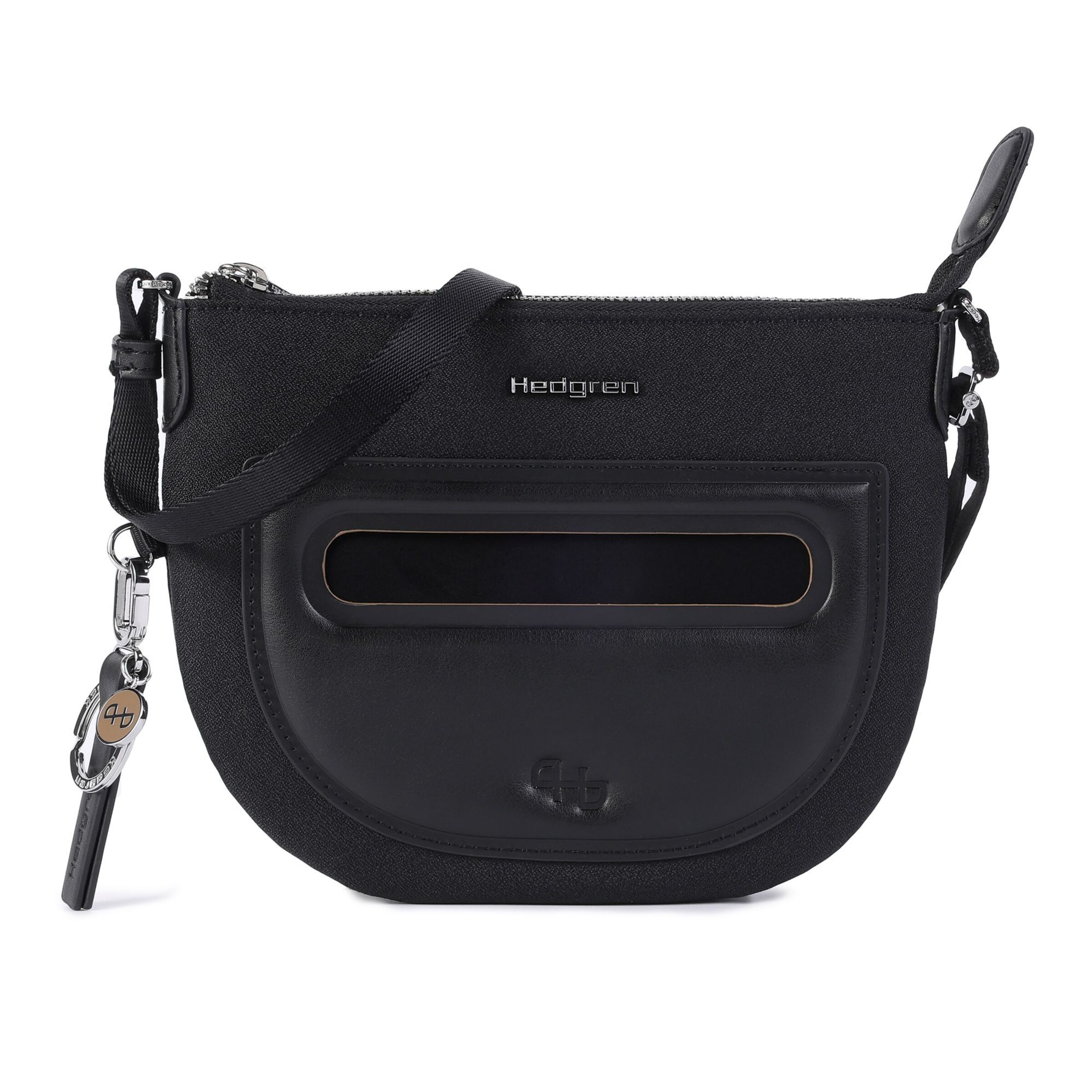 Hedgren Schoudertas 'Fika' in Zwart: voorkant