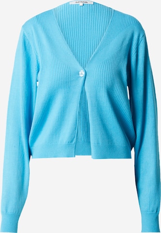 Soft Rebels Knit Cardigan 'Brenda' in Blue: front