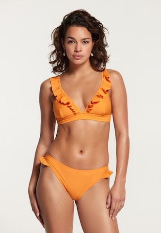 Shiwi Triangel Bikini 'Bobby' in Oranje: voorkant