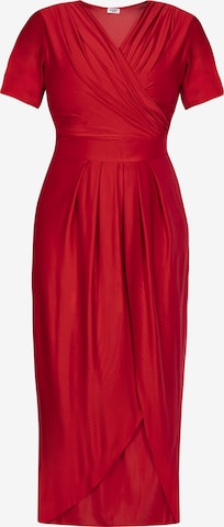 Karko Dress ' LIZBONA ' in Red: front