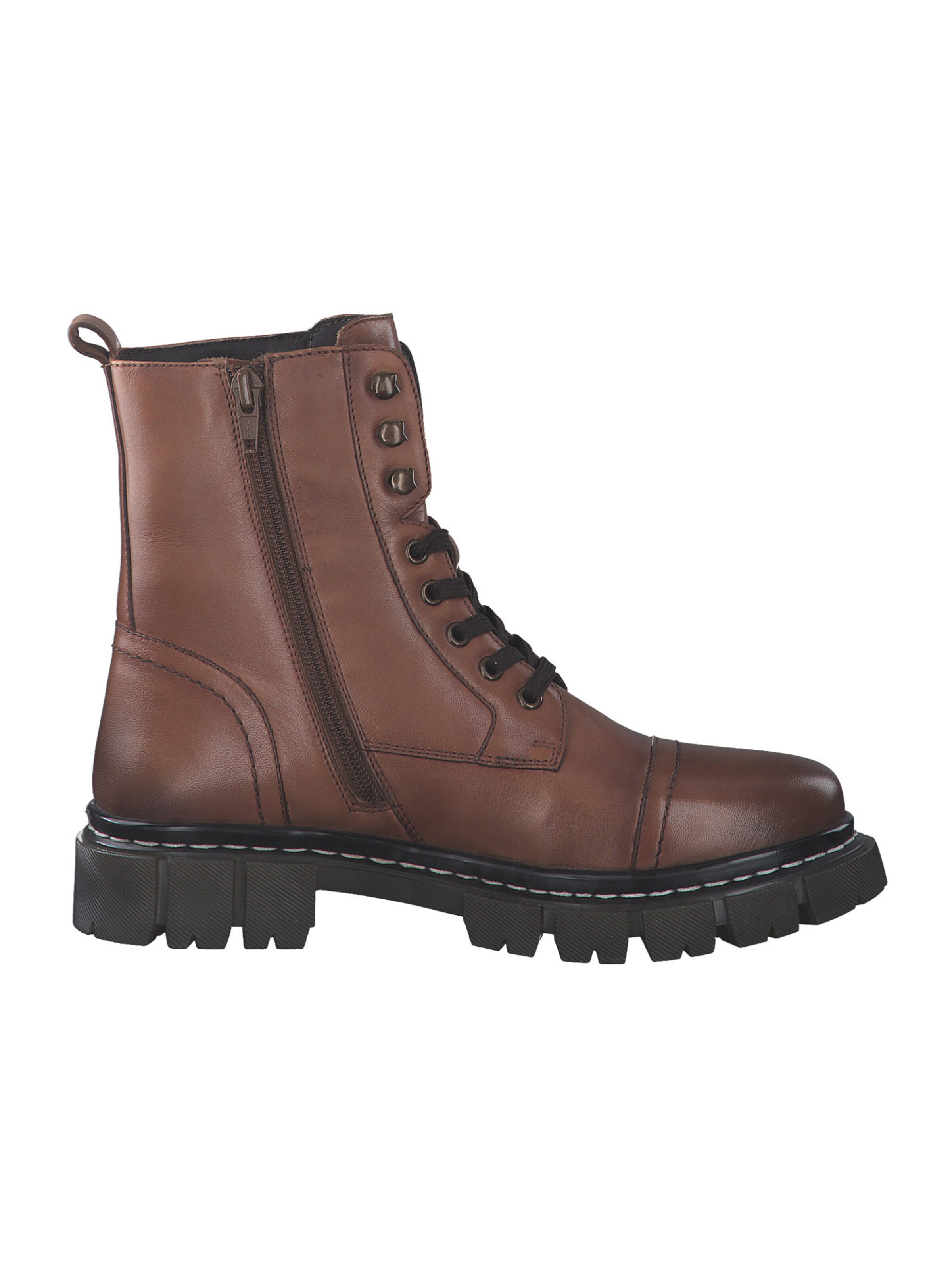 Bottines à lacets s.Oliver en marron