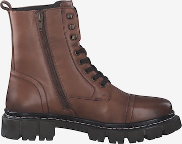 s.Oliver Lace-Up Ankle Boots in Brown