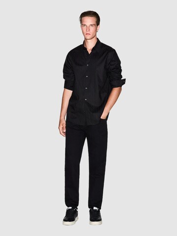Coupe regular Chemise 'Camicie' ARMANI EXCHANGE en noir