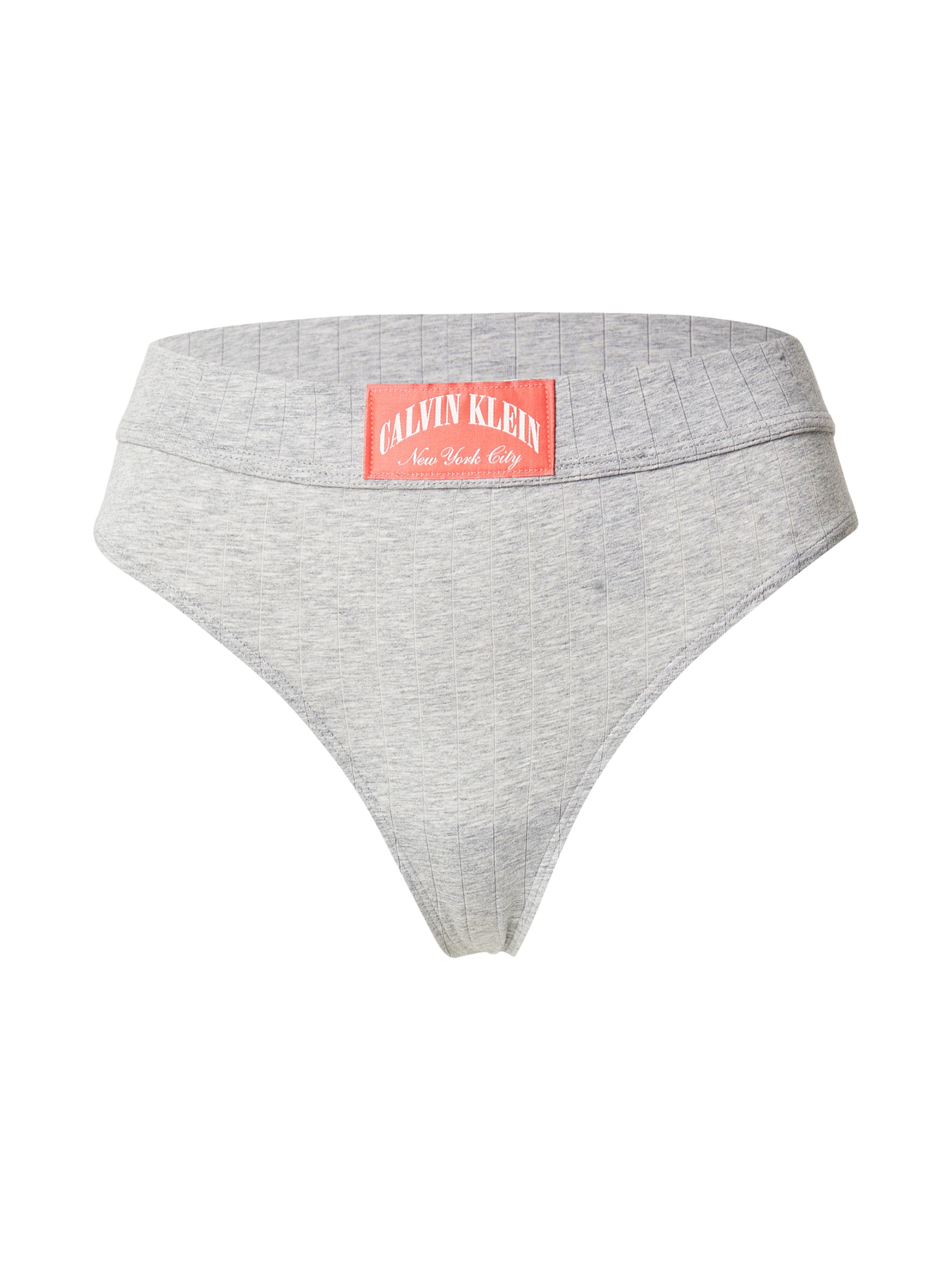 String Calvin Klein Underwear en gris : devant